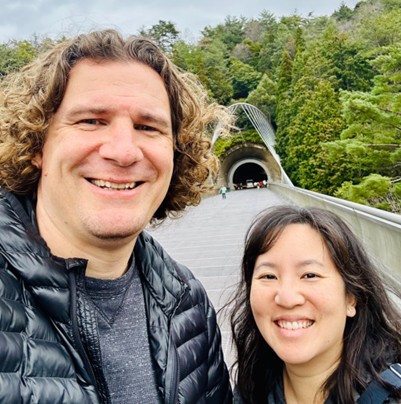 Matthew Messoline and Cynthia Kao